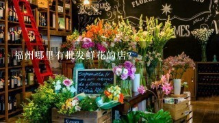 福州哪里有批发鲜花的店？