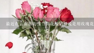 最近在云南出的雪兰鲜花酸奶据说是用玫瑰花酿的，请问玫瑰花可以食用吗？