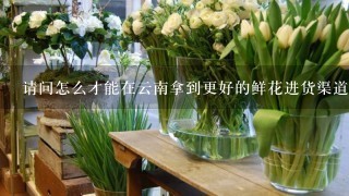 请问怎么才能在云南拿到更好的鲜花进货渠道？