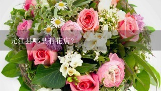元江县哪里有花店？